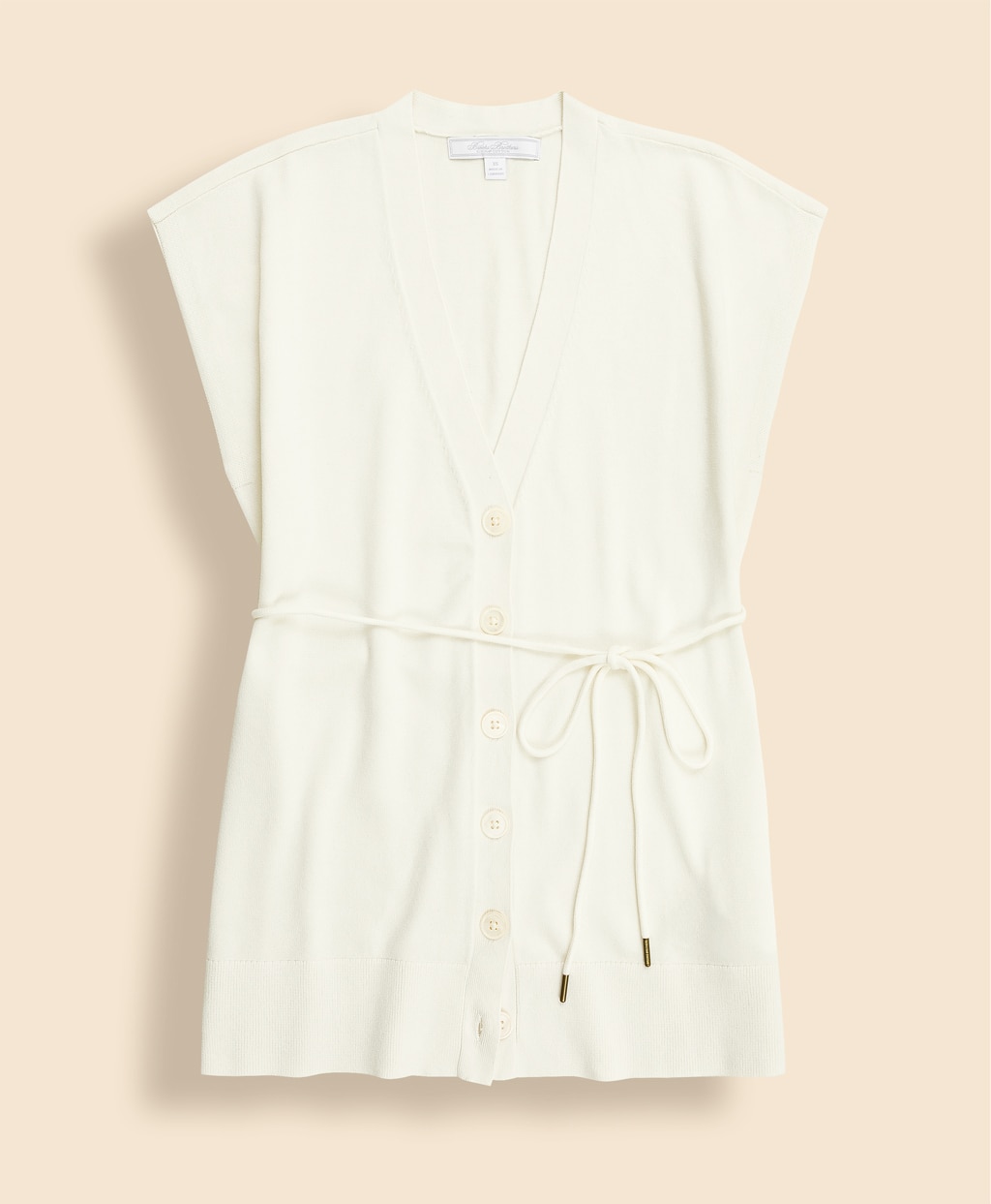 スーピマコットン　リラックスフィット　ベルテッド　ボタンフロントベスト5