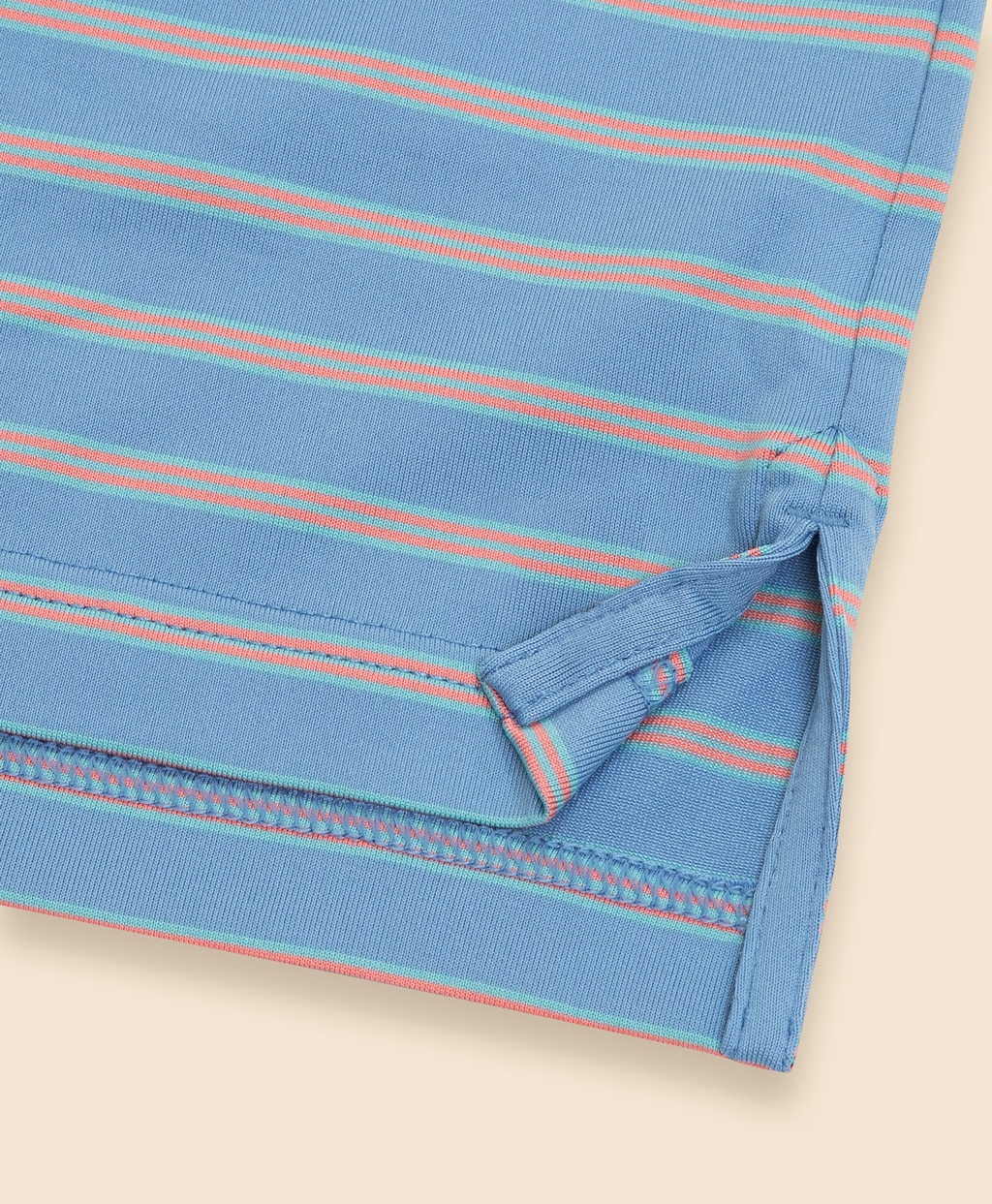 Performance Series　ポリエステルブレンド　ストレッチジャージー　BB#1ストライプ　ゴルフポロシャツ3