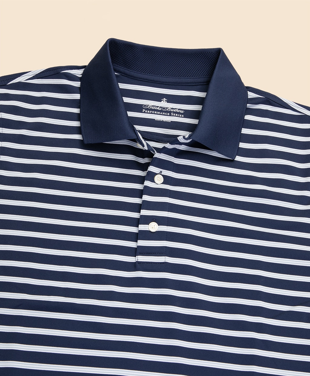 Performance Series　ポリエステルブレンド　ストレッチジャージー　BB#1ストライプ　ゴルフポロシャツ2