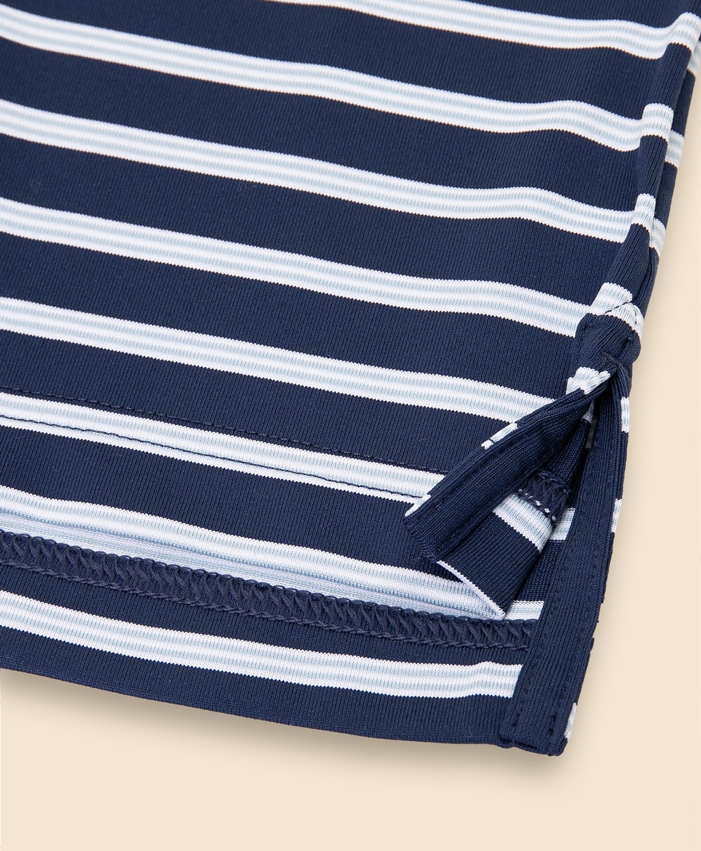 Performance Series　ポリエステルブレンド　ストレッチジャージー　BB#1ストライプ　ゴルフポロシャツ3