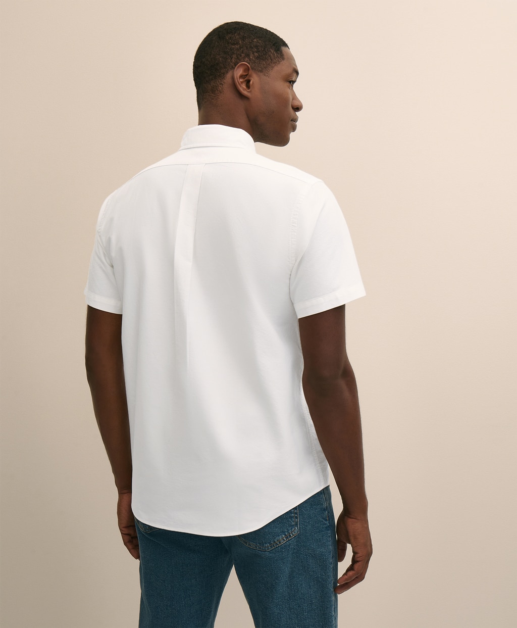 コットン　オックスフォード　ショートスリーブ　フライデーシャツ3