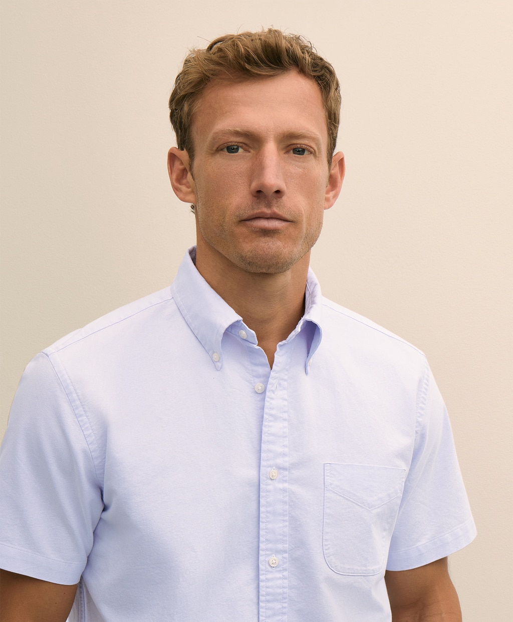 コットン　オックスフォード　ショートスリーブ　フライデーシャツ2