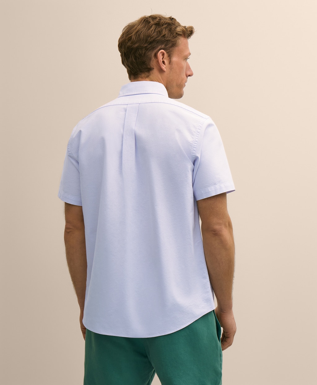 コットン　オックスフォード　ショートスリーブ　フライデーシャツ3