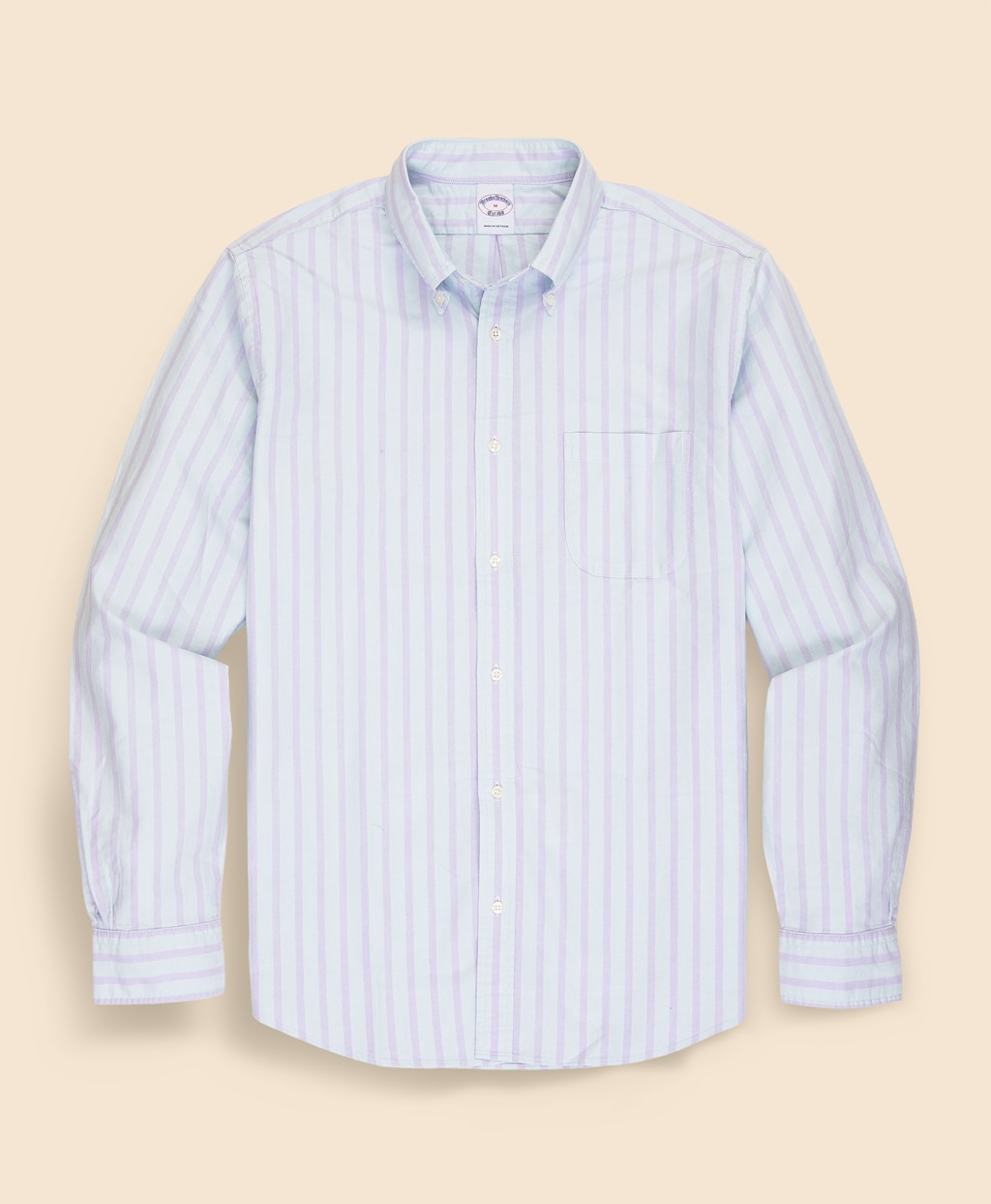 コットン　オックスフォード　ストライプ　フライデーシャツ1