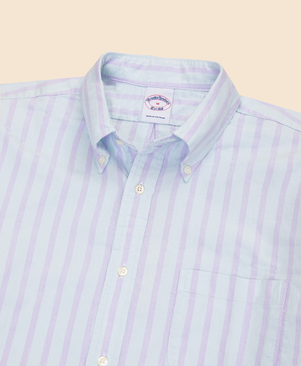 コットン　オックスフォード　ストライプ　フライデーシャツ2