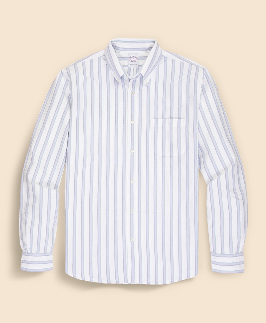 コットン　オックスフォード　ストライプ　フライデーシャツ1