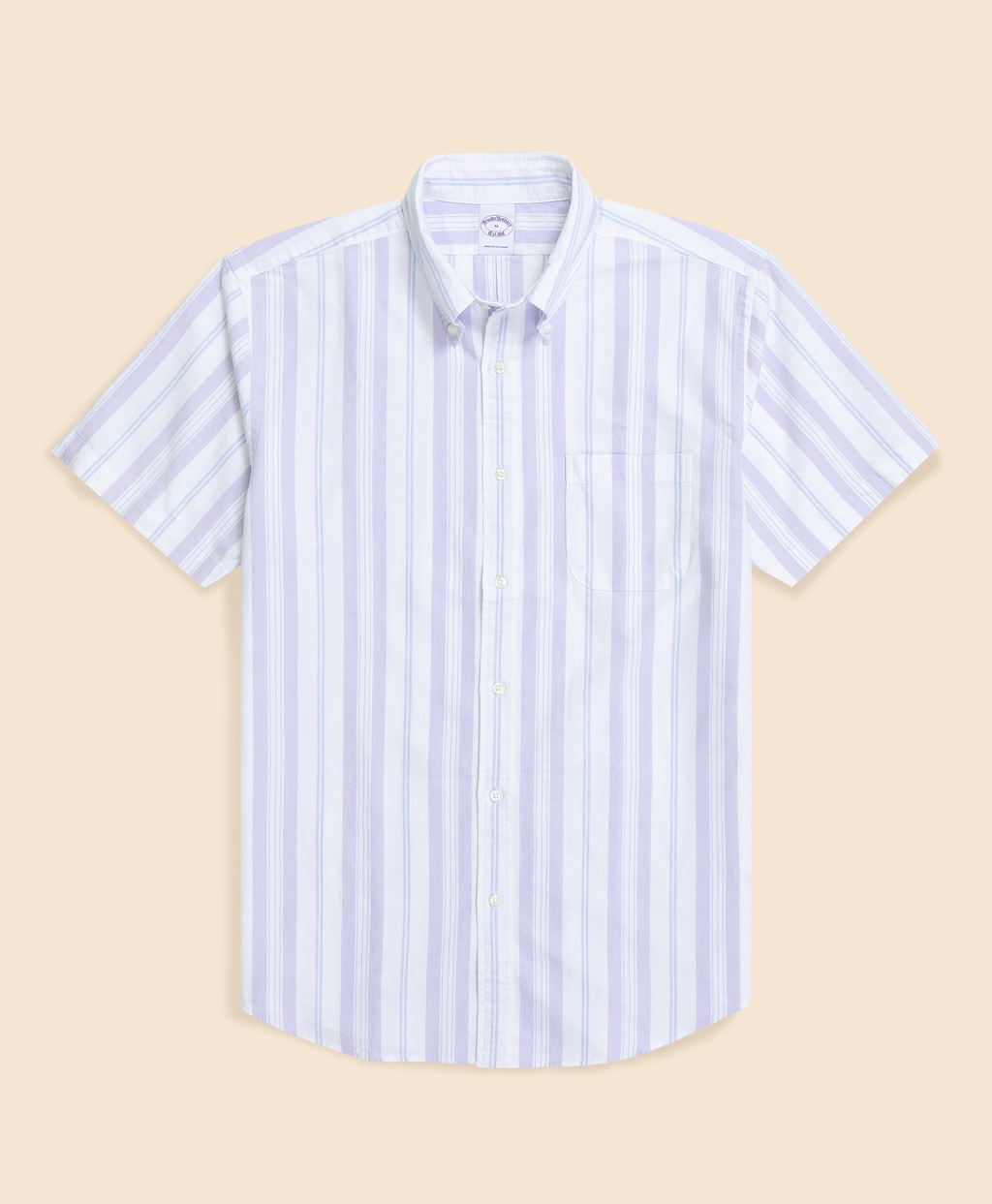 コットン　オックスフォード　ストライプ　ショートスリーブ　フライデーシャツ4