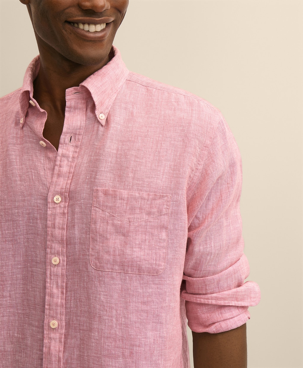 アイリッシュリネン　スポーツシャツ　Regular Fit3