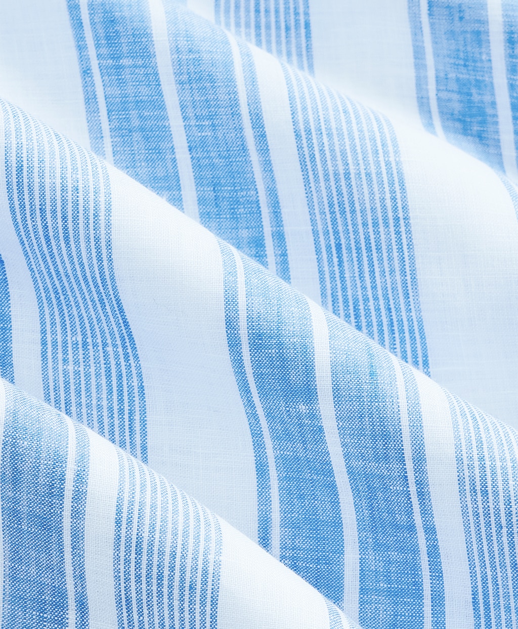 アイリッシュリネン　ストライプ　キャンプシャツ　Regular Fit6