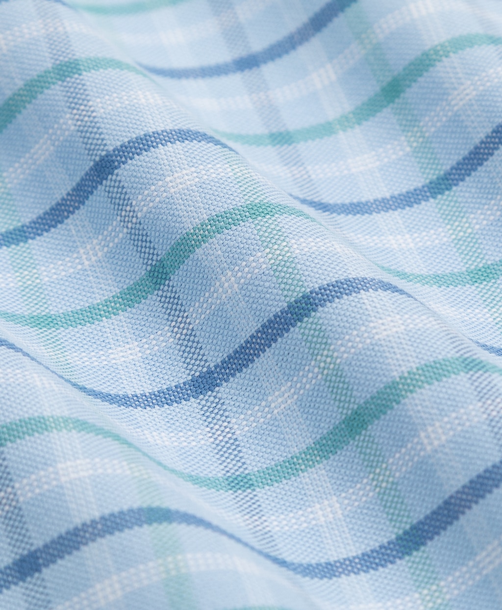 ノンアイロン　ストレッチオックスフォード　GFロゴ　シーズナルパターン　スポーツシャツ　Regular Fit3