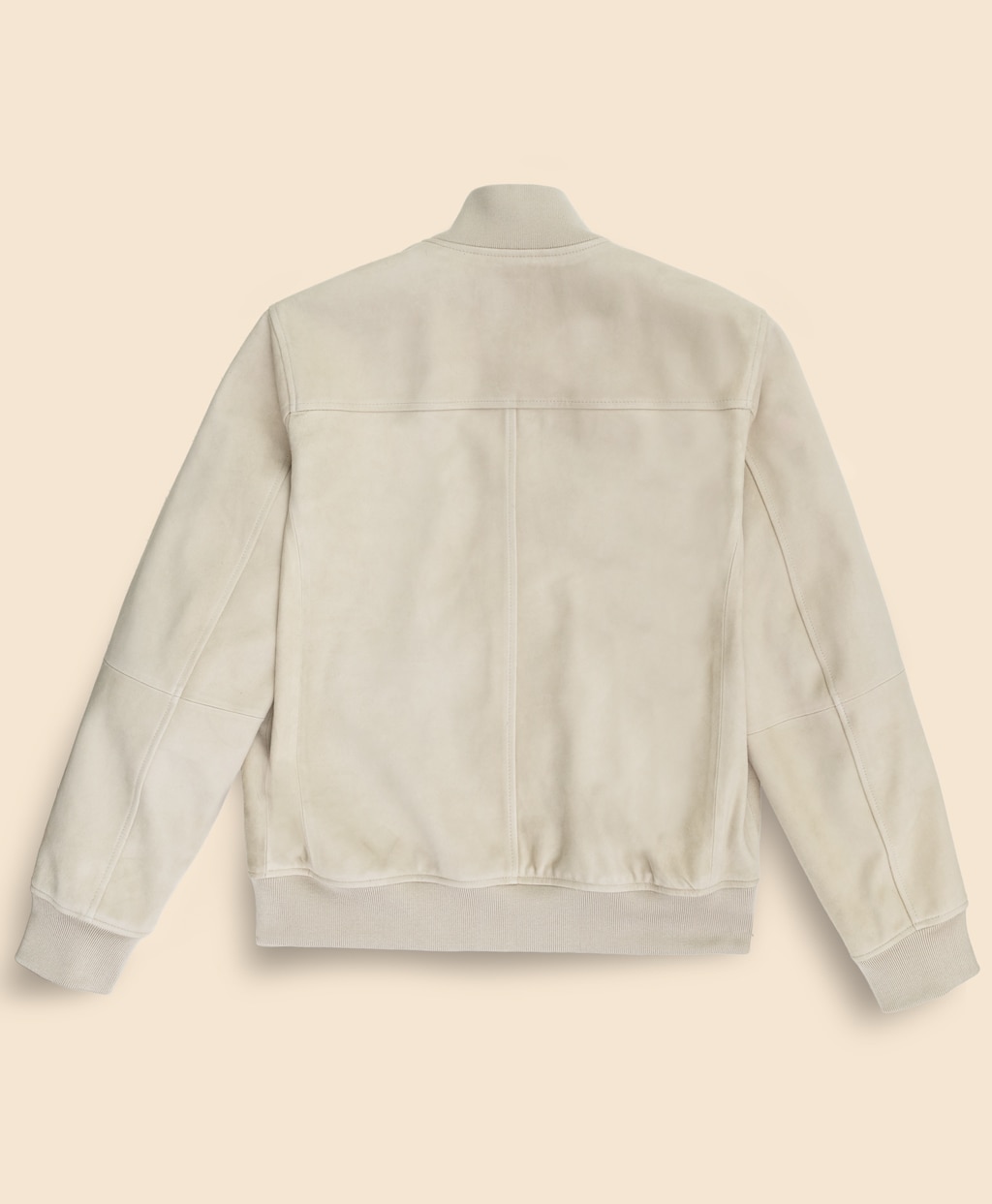 ゴートスウェード　ボマージャケット2