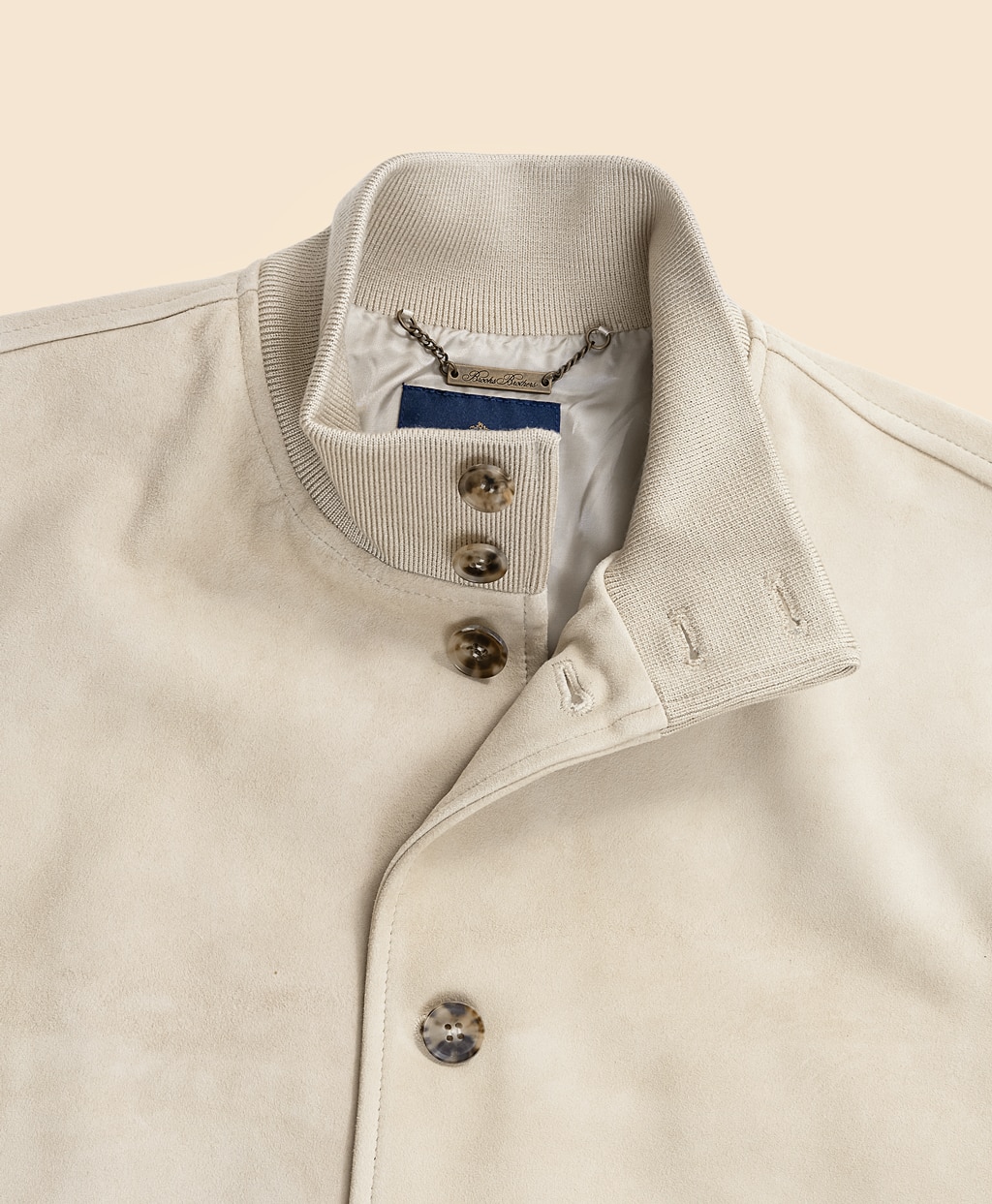 ゴートスウェード　ボマージャケット4