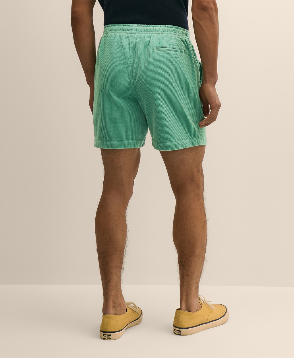 ストレッチコットン　8-Wale　サマーコーデュロイ　GFロゴ　6inショーツ2