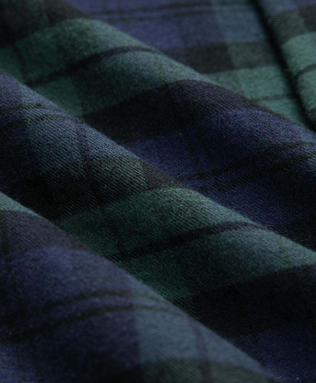 Brooks Brothers × ENGINEERED GARMENTS コットンフランネル オーバーサイズ ブラックウォッチ ウイングカラーシャツ9