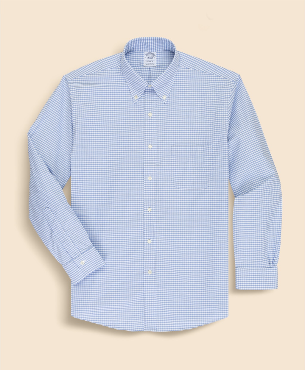 ノンアイロン　ストレッチオックスフォード　シーズナルパターン　ドレスシャツ　Regular Fit4