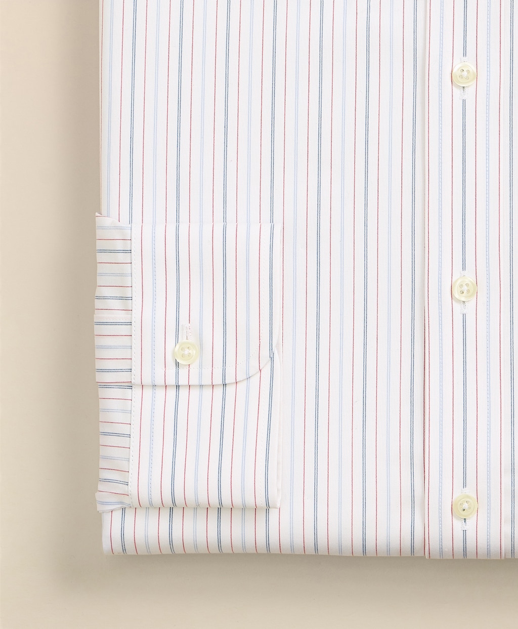 ノンアイロン　スーピマコットン　ストレッチブロードクロス　ストライプ　ドレスシャツ　Regular Fit4