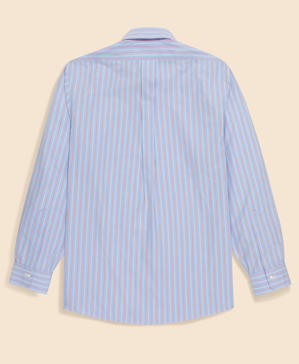 ノンアイロン　スーピマコットン　ストレッチブロードクロス　ストライプ　ドレスシャツ　Regular Fit6