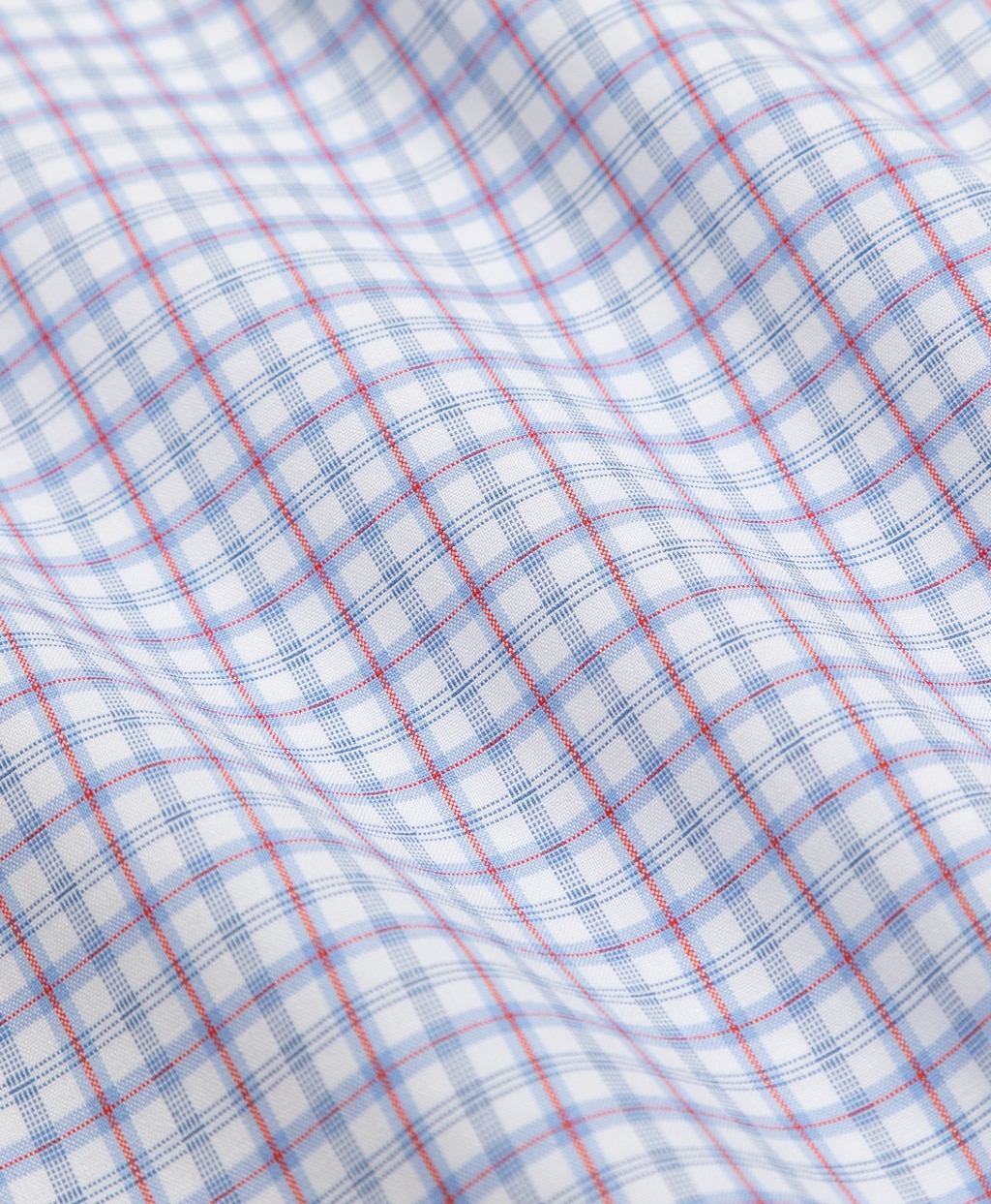 ノンアイロン　スーピマコットン　ストレッチブロードクロス　チェック　ドレスシャツ　Regular Fit7