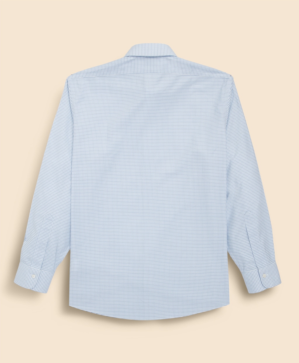 ノンアイロン　スーピマコットン　ストレッチロイヤルオックスフォード　シーズナルパターン　ドレスシャツ　Regular Fit3