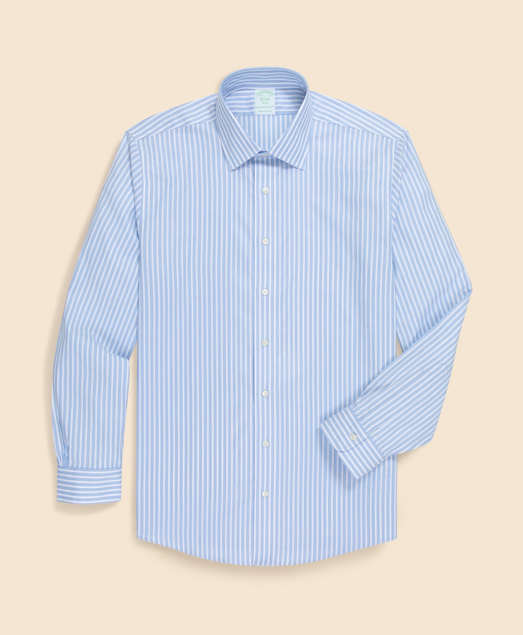 Brooks Brothers Explorer　ノンアイロン　スーピマコットンブレンド　シーズナルパターン　ドレスシャツ　Slim Fit5