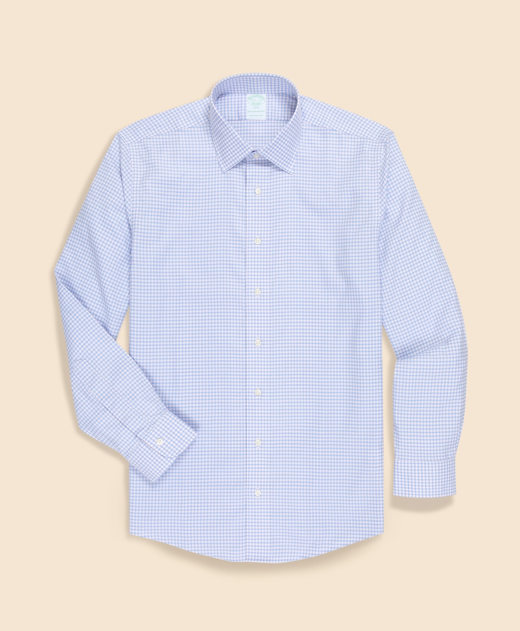 Brooks Brothers Explorer　ノンアイロン　スーピマコットンブレンド　シーズナルパターン　ドレスシャツ　Slim Fit5