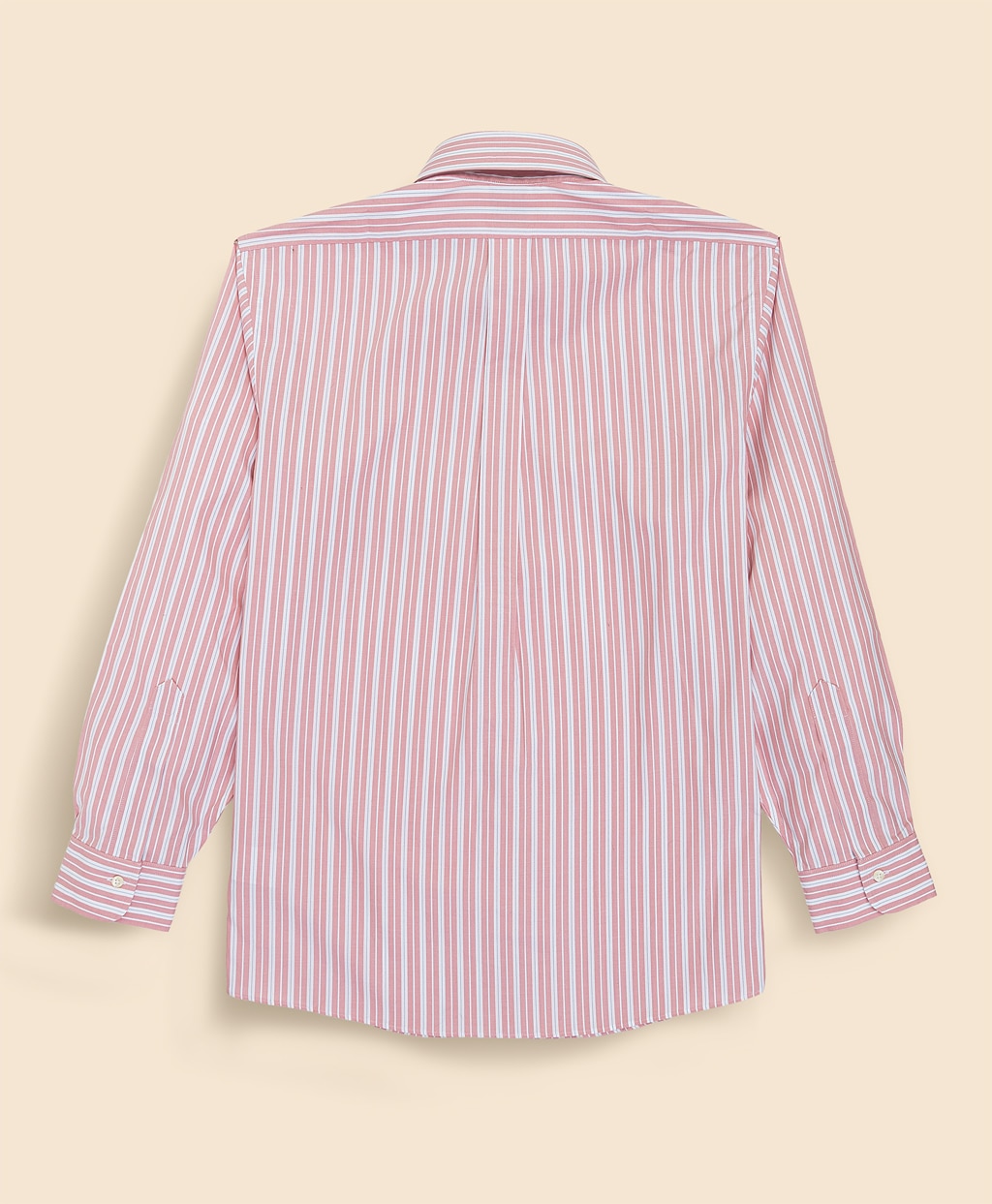 ノンアイロン　スーピマコットン　ストレッチピンポイントオックスフォード　シーズナルパターン　ドレスシャツ　Regular Fit3