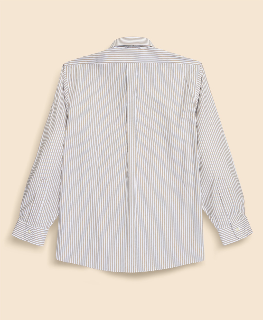 ノンアイロン　スーピマコットン　ストレッチピンポイントオックスフォード　シーズナルパターン　ドレスシャツ　Regular Fit3