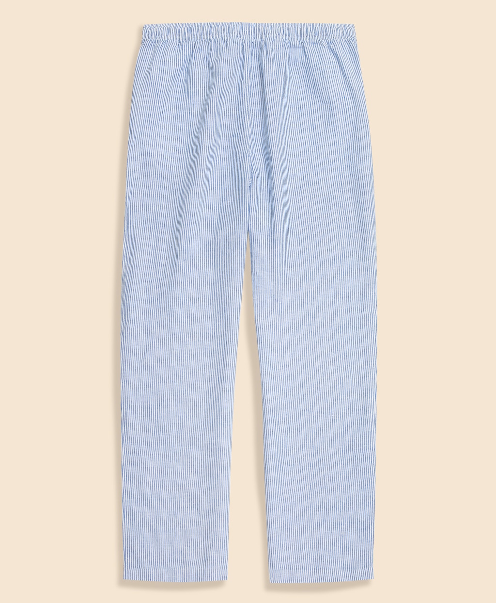 リネン　ストライプ　パジャマ5