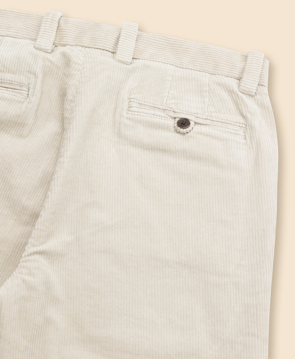 ストレッチコットン　8-Waleコーデュロイ　プレーンフロントパンツ　Regular3