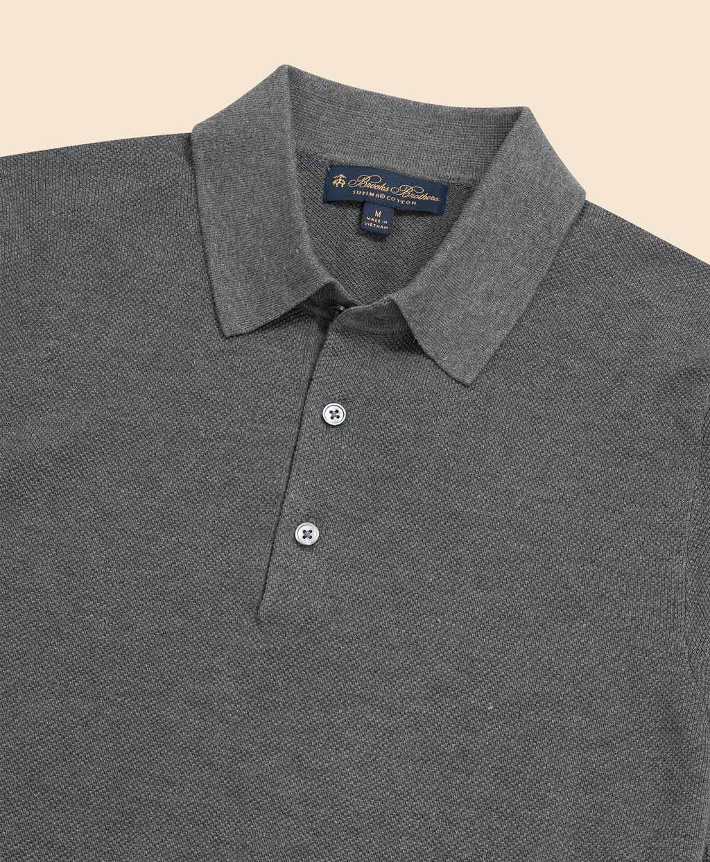 スーピマコットン　ストレッチピケ　ショートスリーブ　ポロセーター2