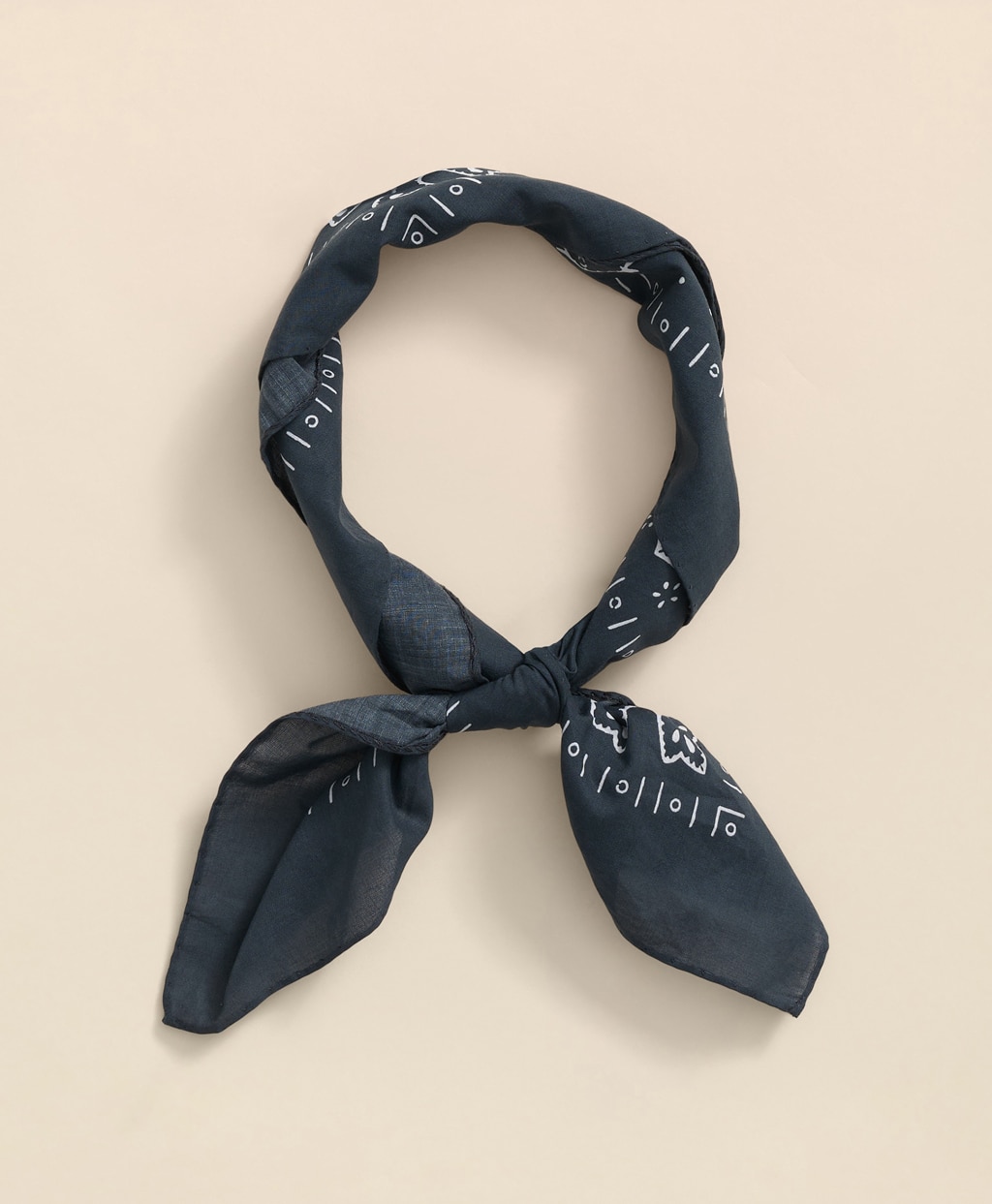 コットン　プリント　ネッカチーフ3