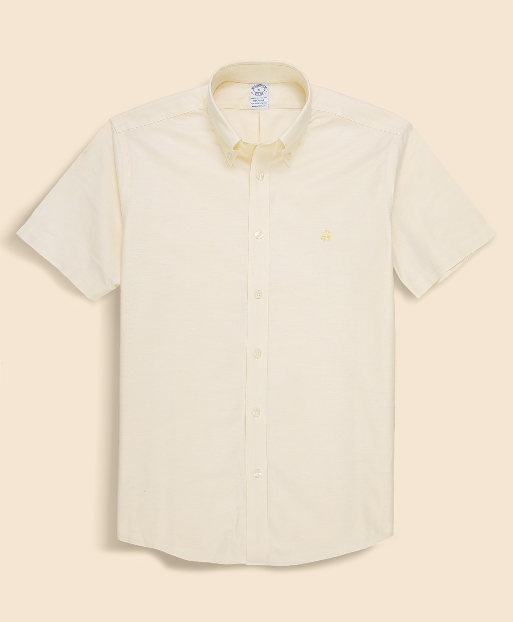 ノンアイロン　ストレッチオックスフォード　GFロゴ　シーズナルカラー　ショートスリーブスポーツシャツ　Regular Fit1