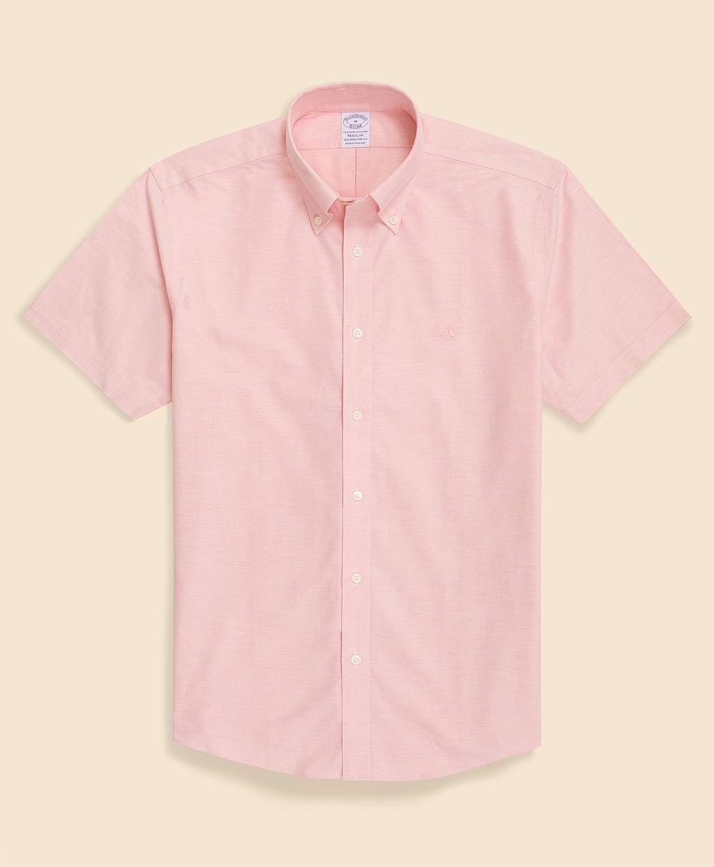 ノンアイロン　ストレッチオックスフォード　GFロゴ　シーズナルカラー　ショートスリーブスポーツシャツ　Regular Fit1