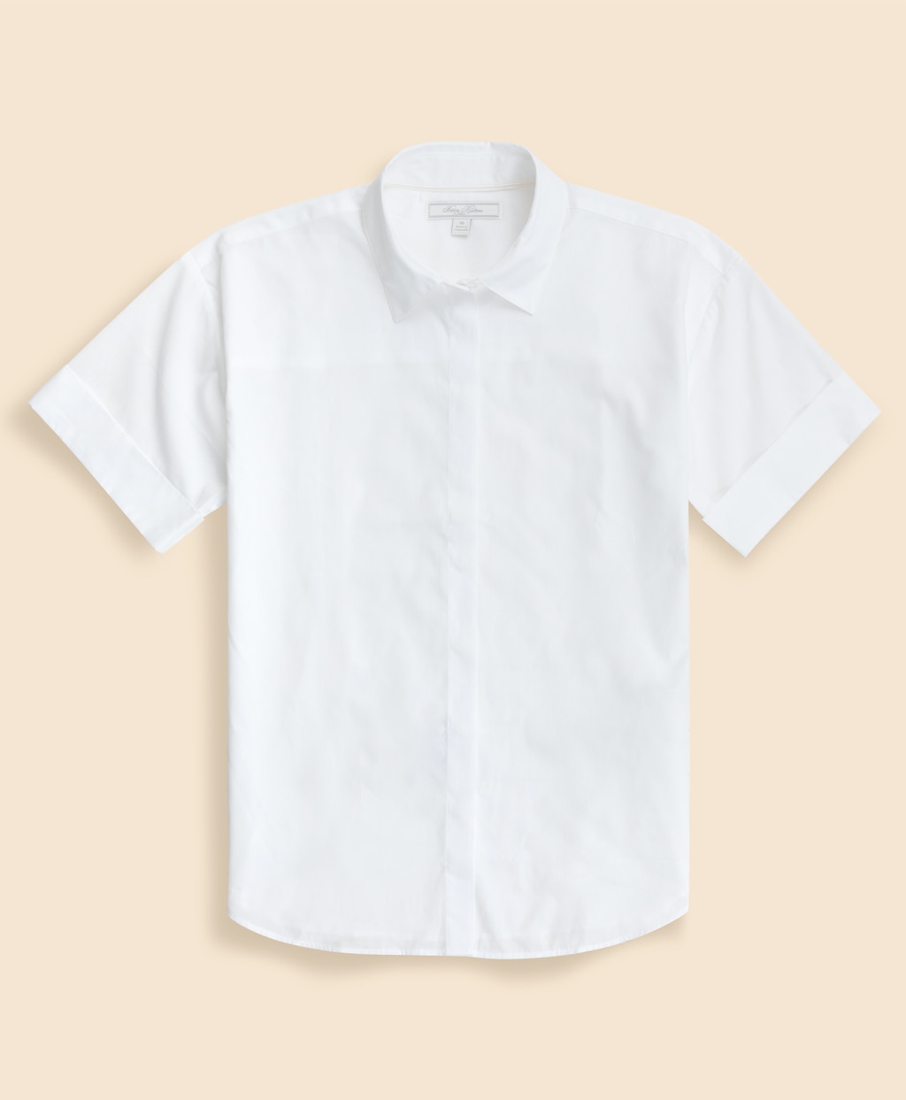 コットン　ドロップショルダー　ショートスリーブシャツ　Classic Fit5