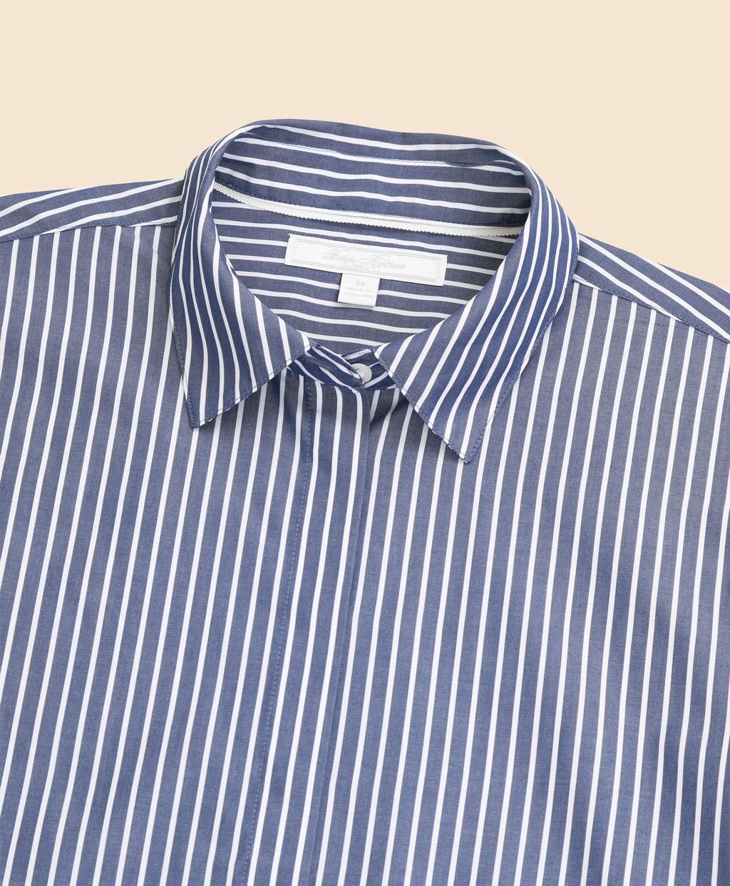コットン　ドロップショルダー　ストライプ　ショートスリーブシャツ　Classic Fit3