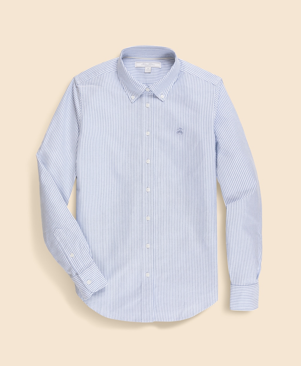 オックスフォード　キャンディストライプ　GFロゴ　ボタンダウンシャツ　Classic Fit1