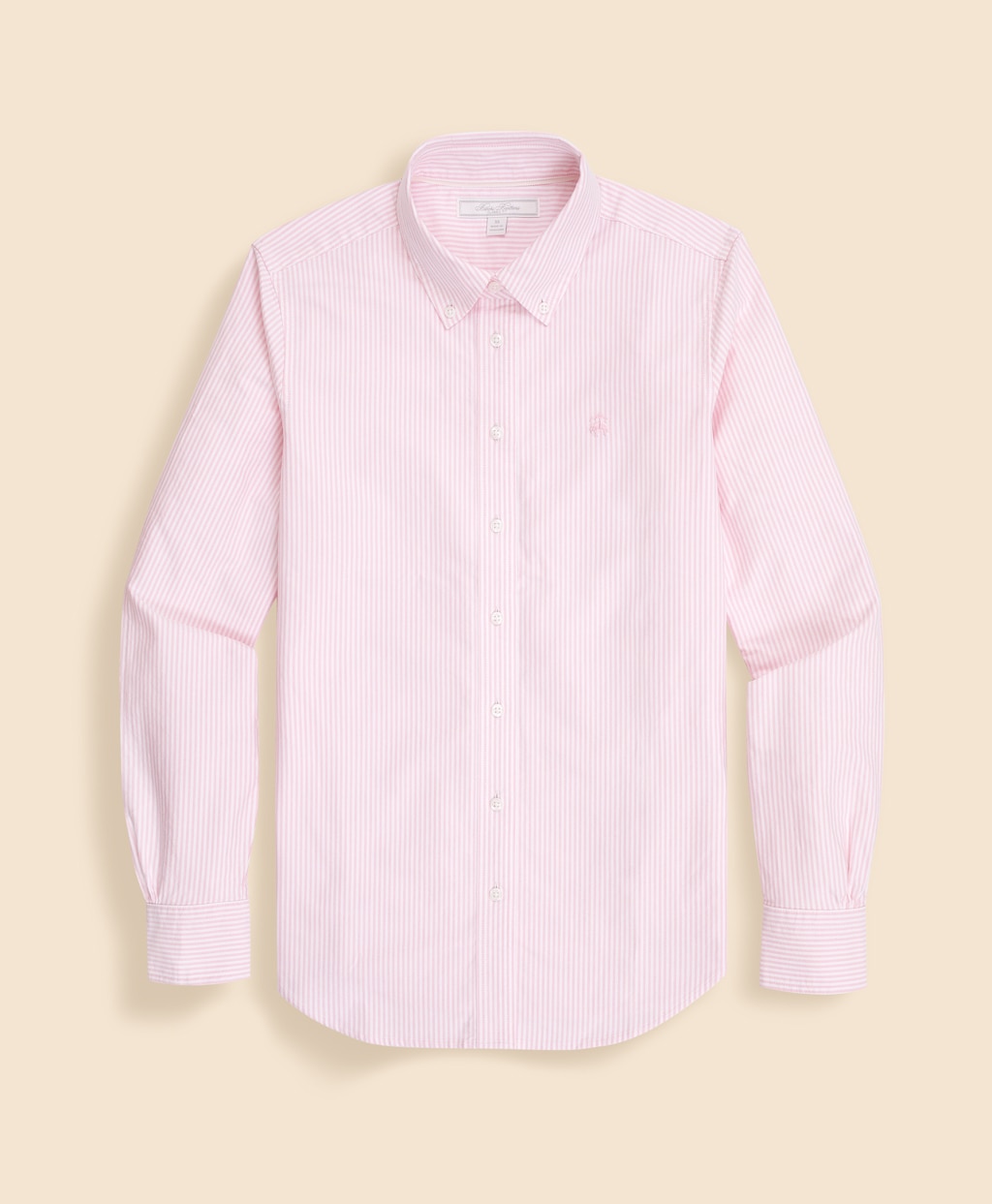 オックスフォード　キャンディストライプ　GFロゴ　ボタンダウンシャツ　Classic Fit1