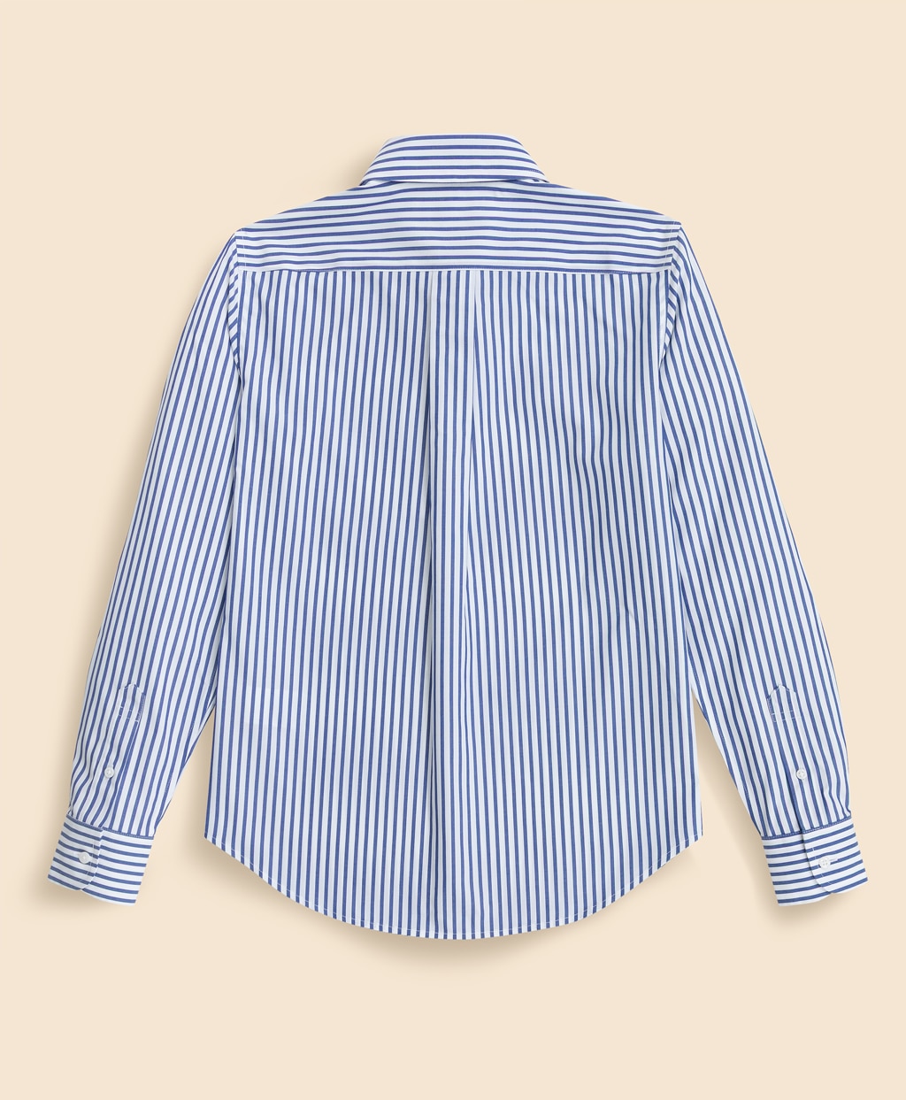 ノンアイロン　スーピマコットンストレッチ　ベンガルストライプ　ボタンダウンシャツ　Classic Fit2