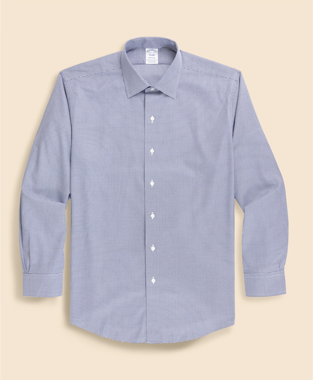 ノンアイロン　ストレッチドビー　フレンチプラケット　ドレスシャツ　Regular Fit2
