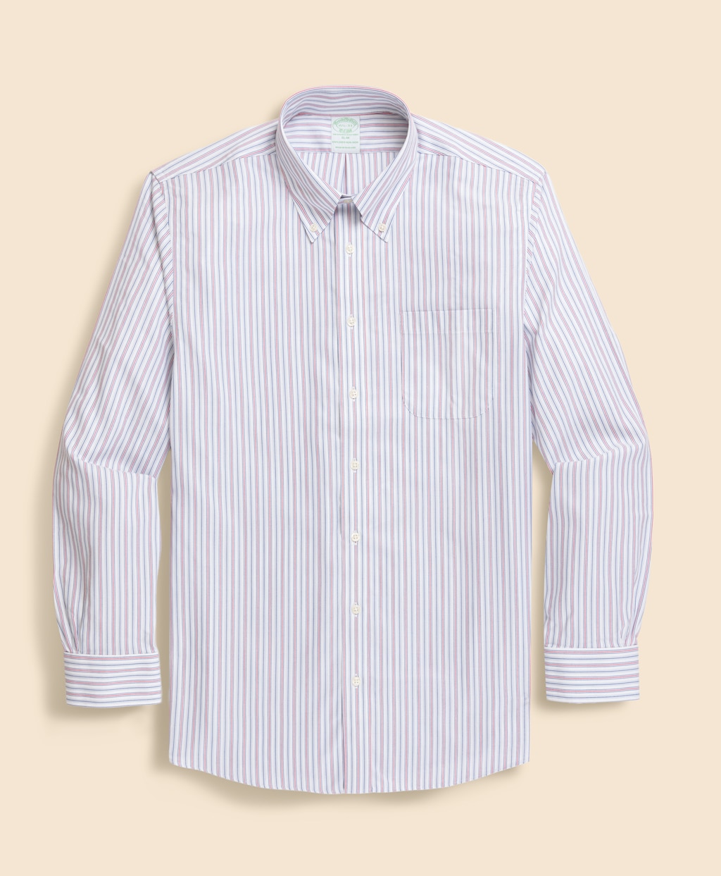 Brooks Brothers Explorer　ノンアイロン　アメリカンストライプ　ドレスシャツ　Slim Fit2