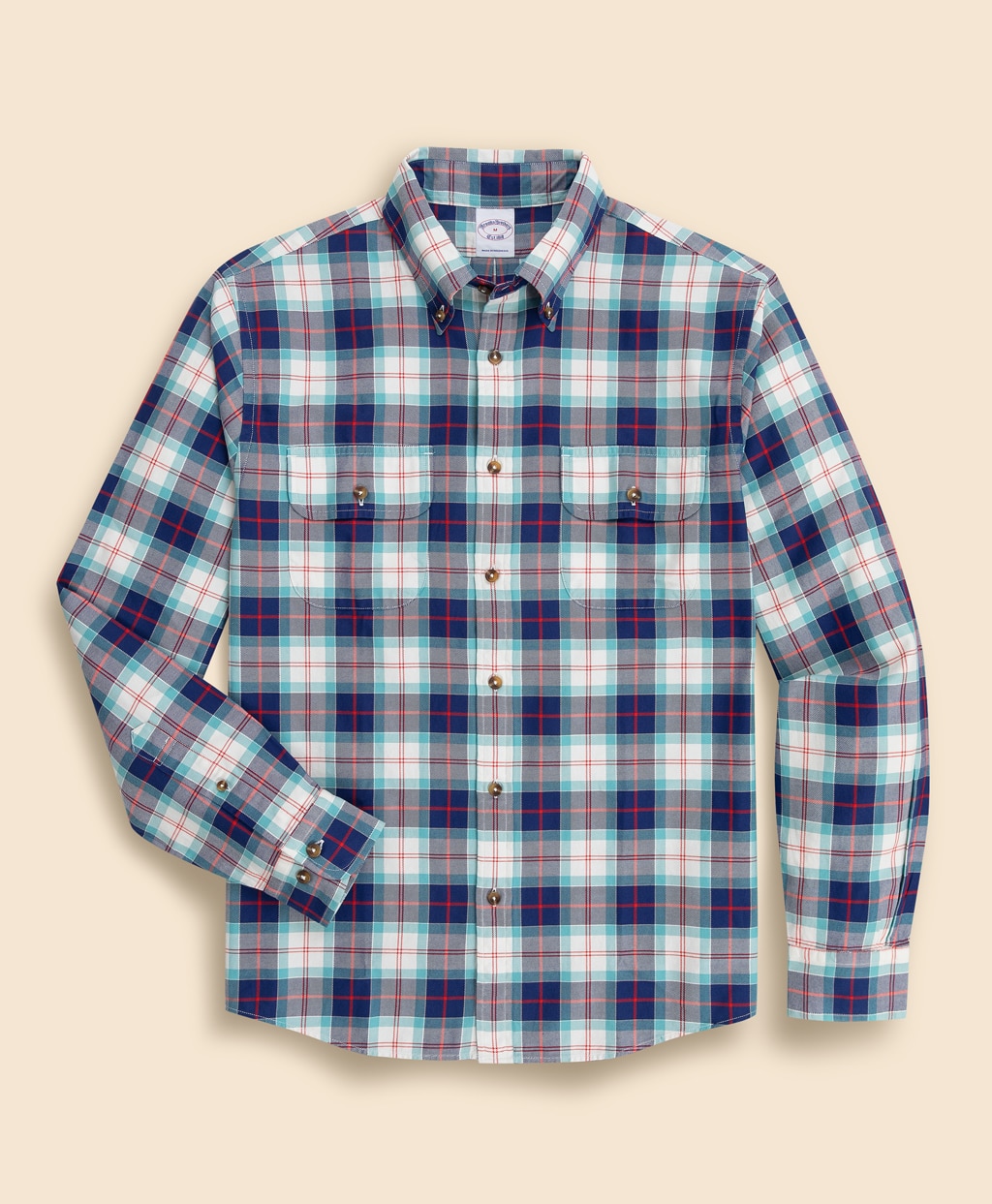 SPT ML FDY TWILL LS PATTERN WORKSHIRT