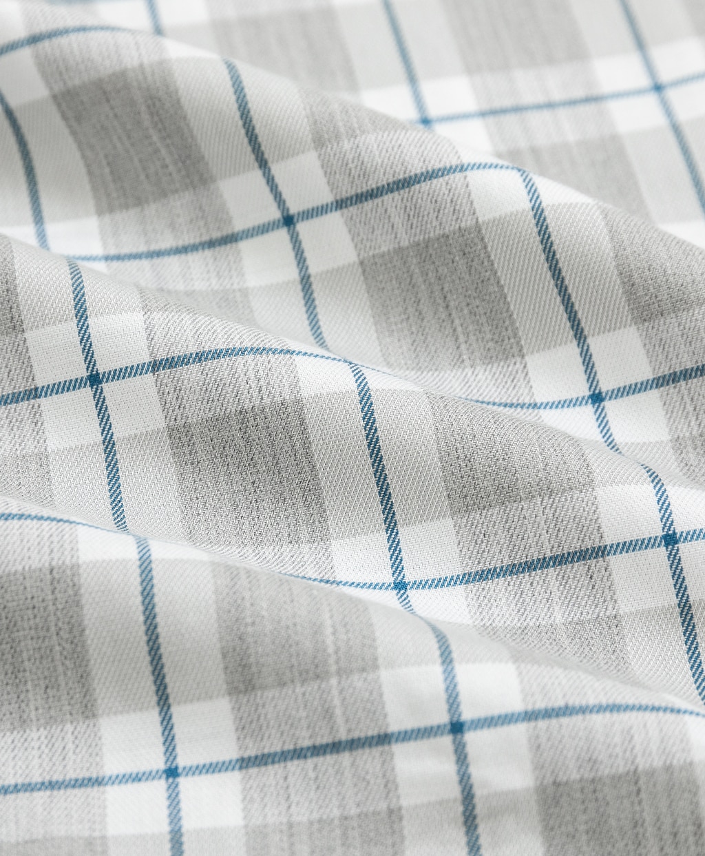 ノンアイロン　ストレッチコットンツイル　チェック　スポーツシャツ　Regular Fit4