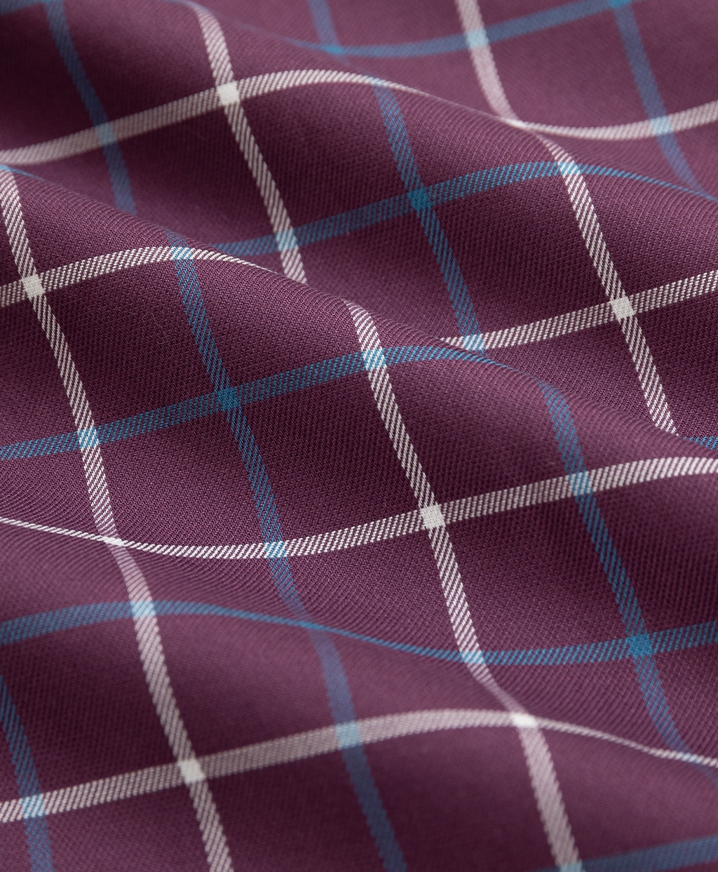 ノンアイロン　ストレッチコットンツイル　チェック　スポーツシャツ　Regular Fit4