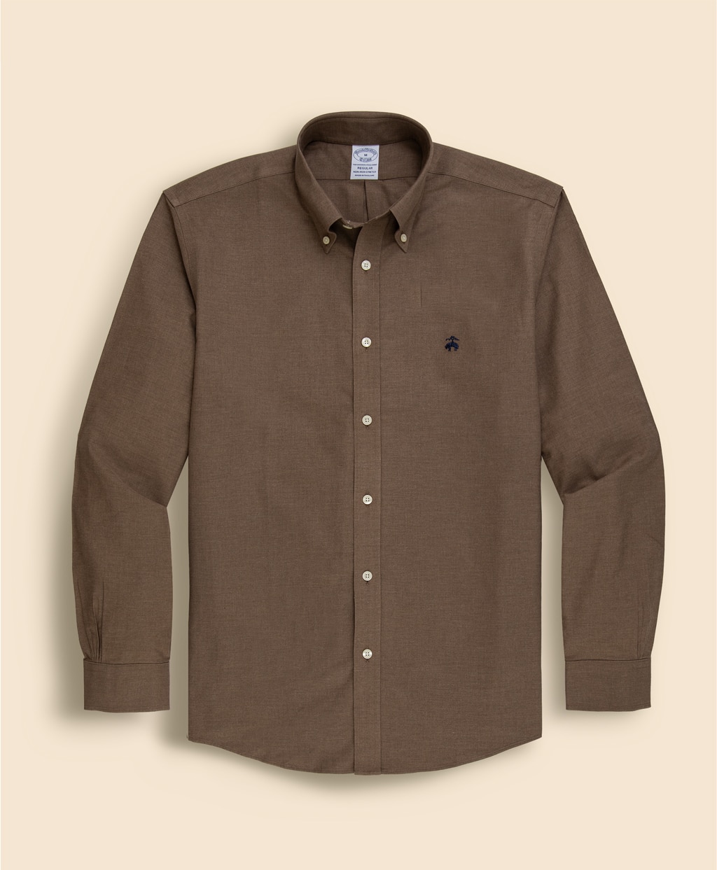 ノンアイロン　ストレッチオックスフォード　GFロゴ　スポーツシャツ　Regular Fit1