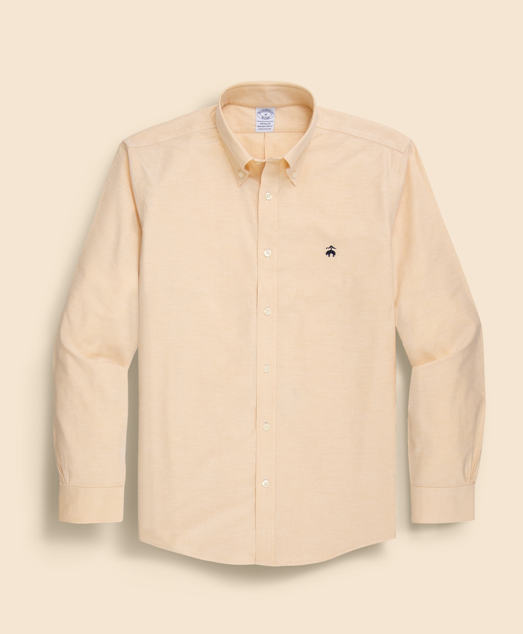 ノンアイロン　ストレッチオックスフォード　シーズナルカラー　GFロゴ　スポーツシャツ　Regular Fit1