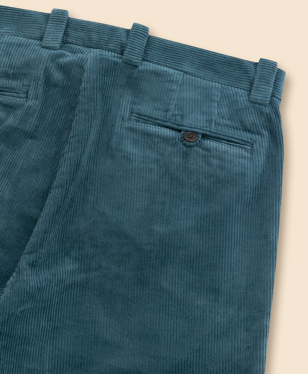 ストレッチコットン　8-Waleコーデュロイ　プレーンフロントパンツ　Regular3