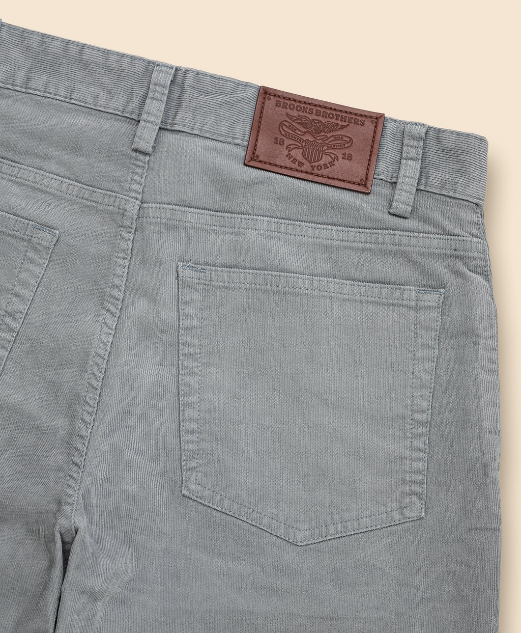 ストレッチコットン　15-Waleコーデュロイ　５ポケットパンツ　Regular Fit3