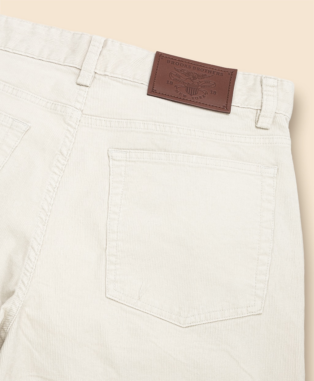 ストレッチコットン　15-Waleコーデュロイ　５ポケットパンツ　Regular Fit3