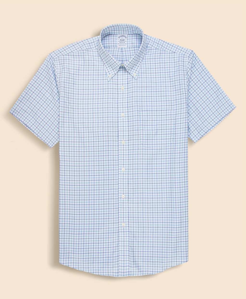Brooks Brothers Explorer　ノンアイロン　チェック　ショートスリーブ　ドレスシャツ　Regular Fit3