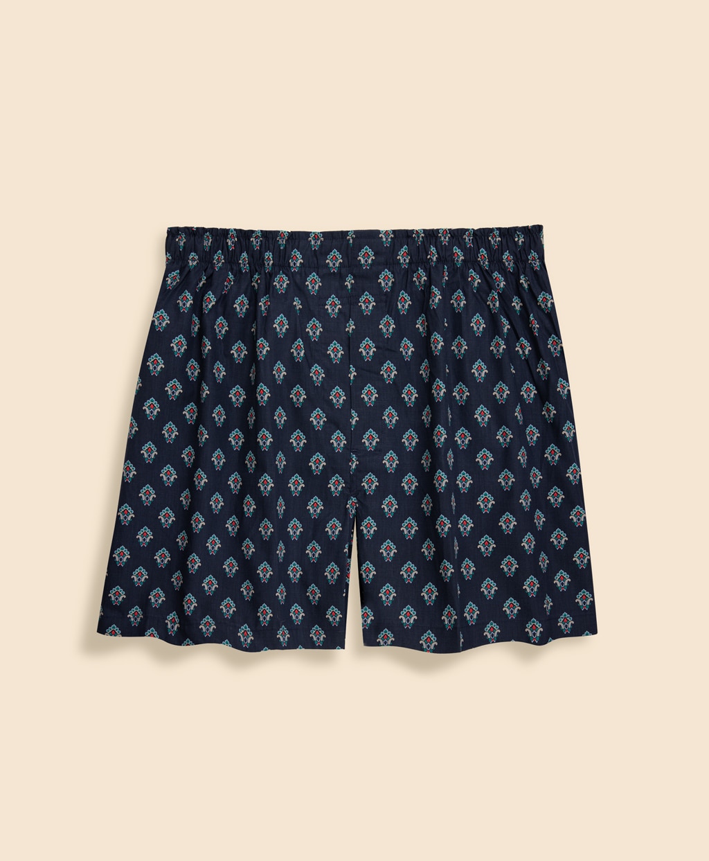 コットンブロードクロス　シーズナルモチーフプリント　ボクサーショーツ　Traditional Fit1